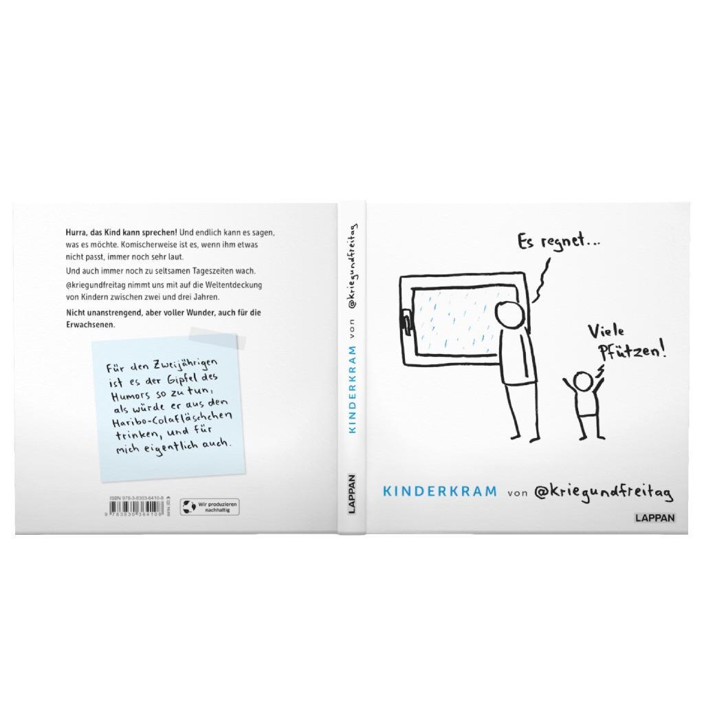 Bild: 9783830364108 | kriegundfreitag: Kinderkram | @Kriegundfreitag | Buch | 64 S. | 2023