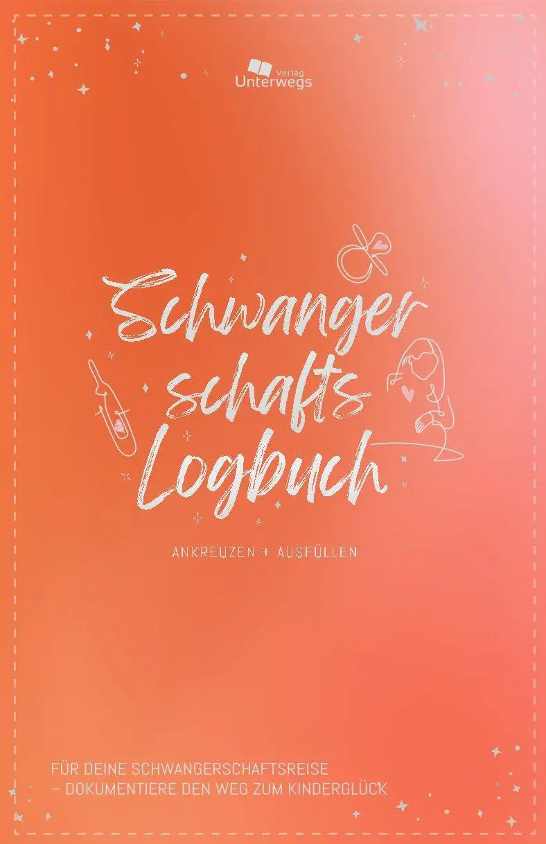 Cover: 9783861124108 | Unterwegs Schwangerschafts-Logbuch | Unterwegs Verlag GmbH | Buch