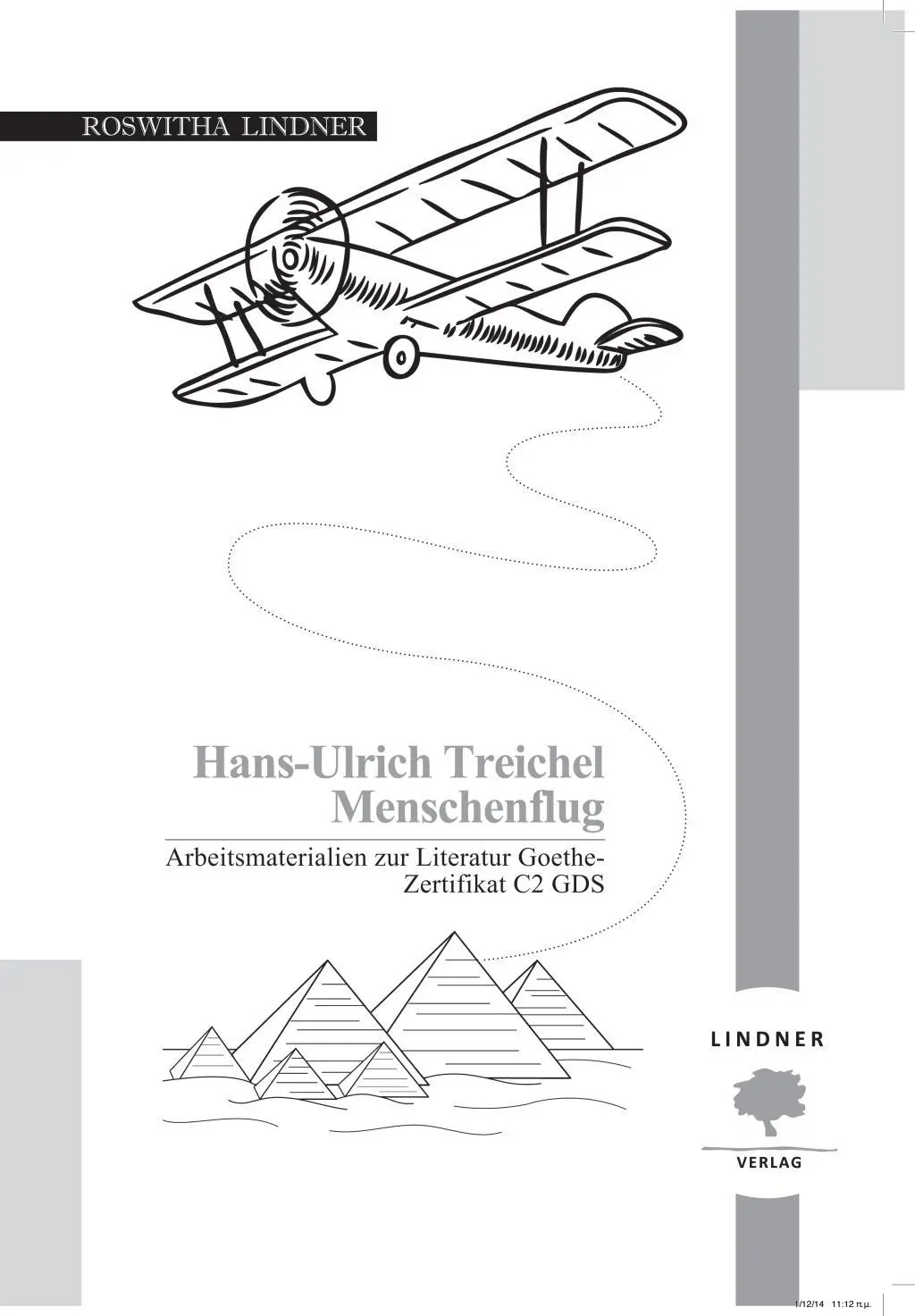 Cover: 9789609614108 | Hans-Ulrich Treichel - Menschenflug | Roswitha Lindner | Taschenbuch