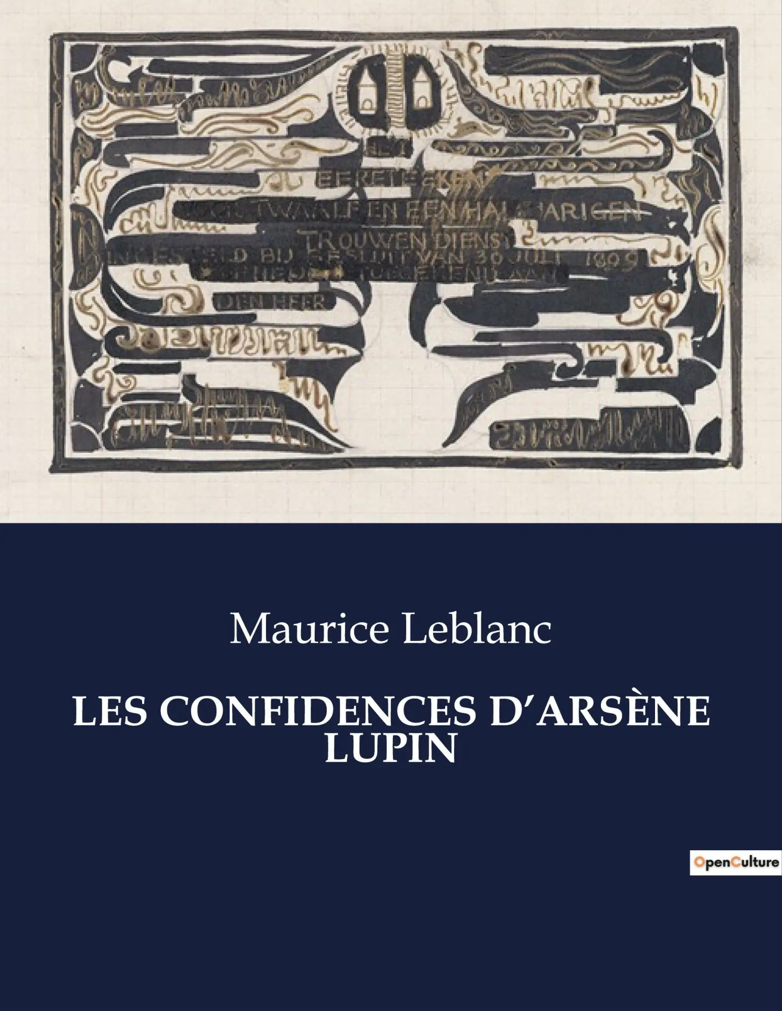 Cover: 9791041974108 | LES CONFIDENCES D'ARSÈNE LUPIN | Maurice Leblanc | Taschenbuch | 2023