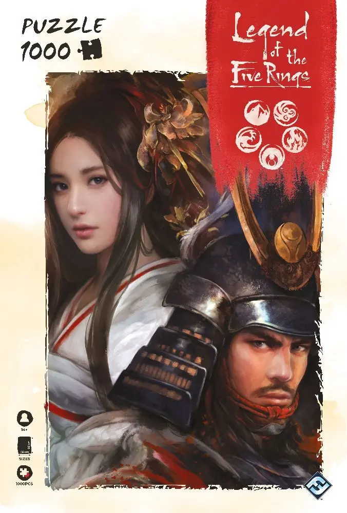 Cover: 8435450254208 | Legend of the Five Rings Puzzle | Spiel | SDTD0004 | Deutsch | 2023