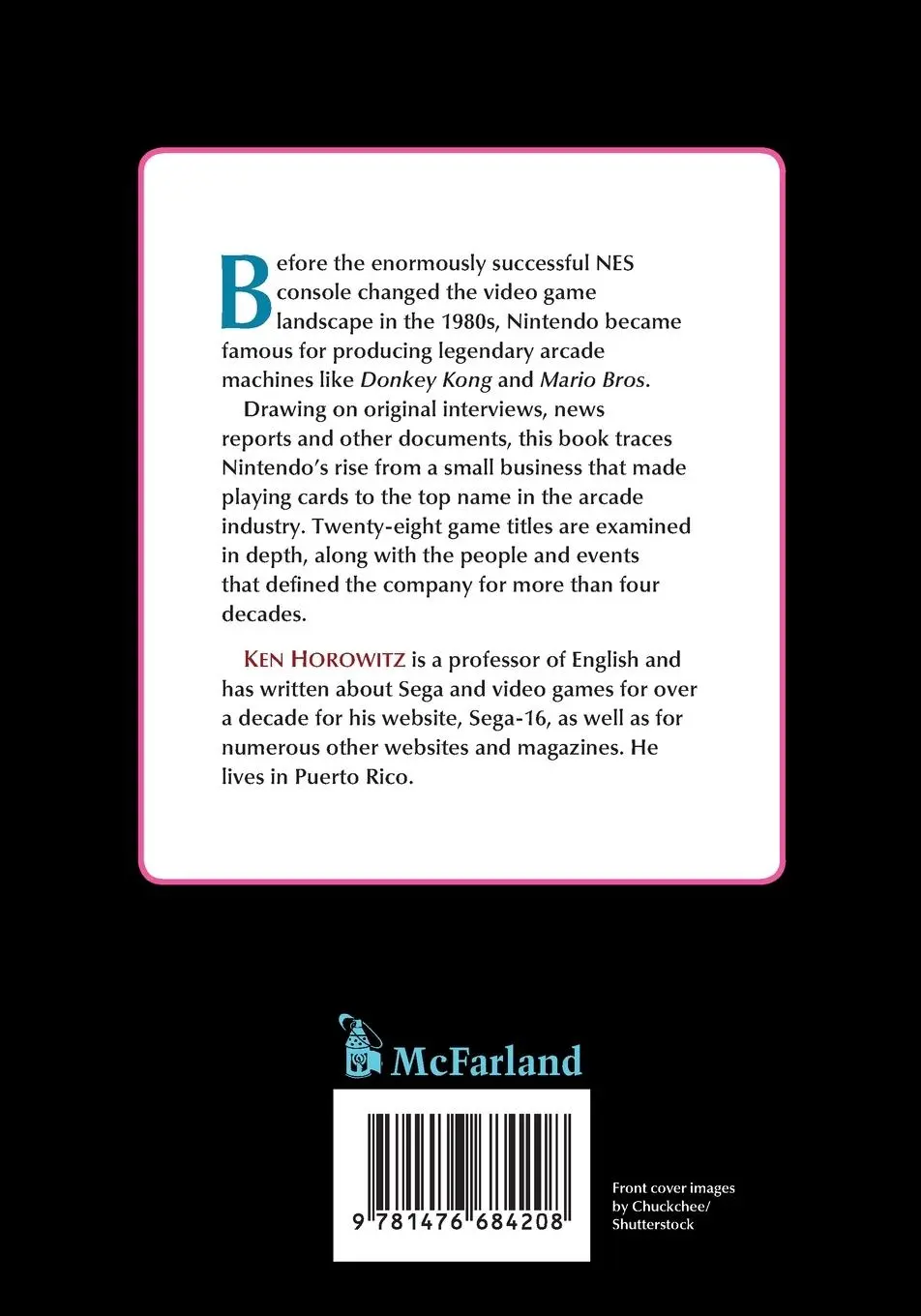 Rückseite: 9781476684208 | Beyond Donkey Kong | A History of Nintendo Arcade Games | Ken Horowitz