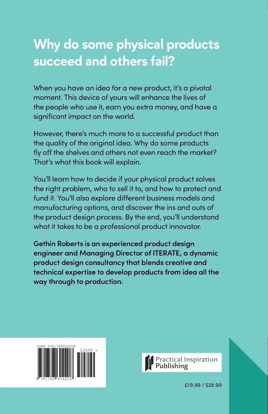 Rückseite: 9781788604208 | The Product Innovator's Handbook | Gethin Roberts | Taschenbuch | 2023