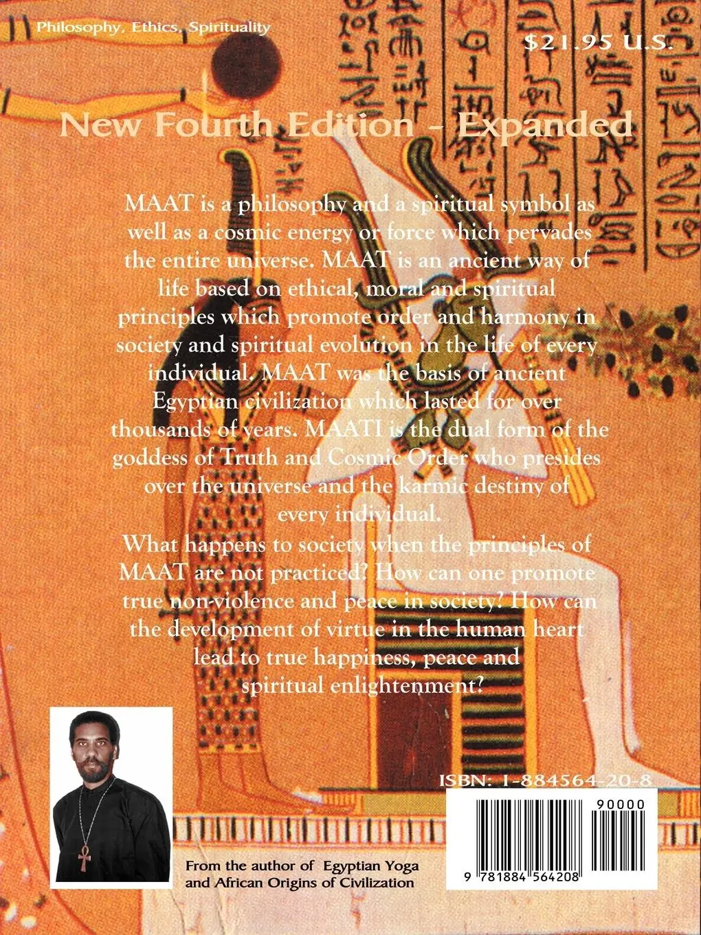 Rückseite: 9781884564208 | Introduction to Maat Philosophy | Muata Ashby | Taschenbuch | Englisch