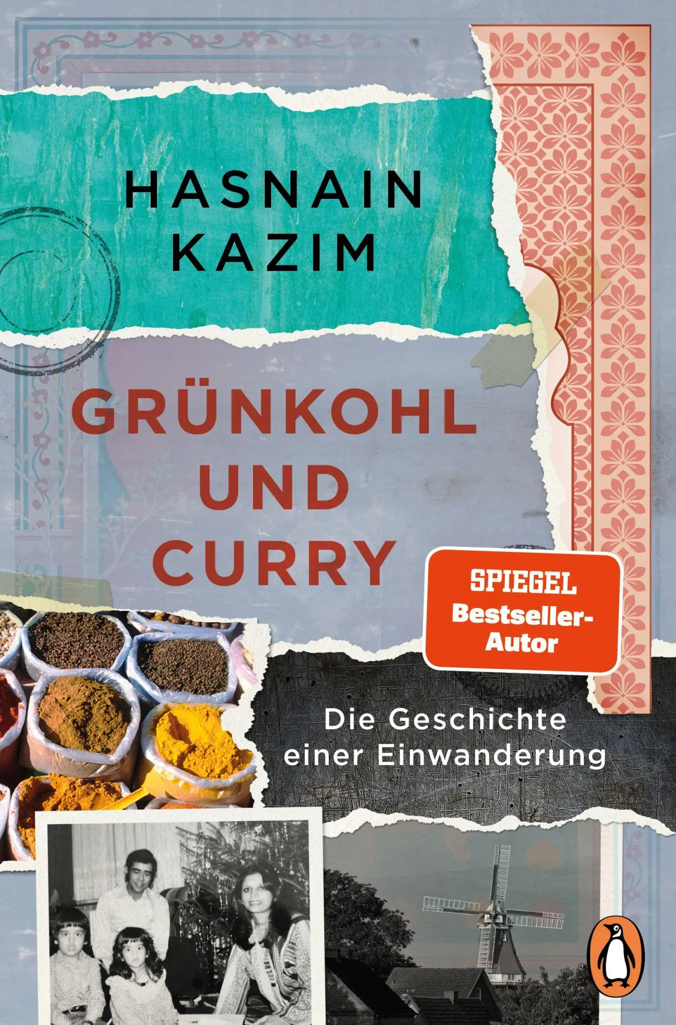 Cover: 9783328114208 | Grünkohl und Curry | Die Geschichte einer Einwanderung | Hasnain Kazim