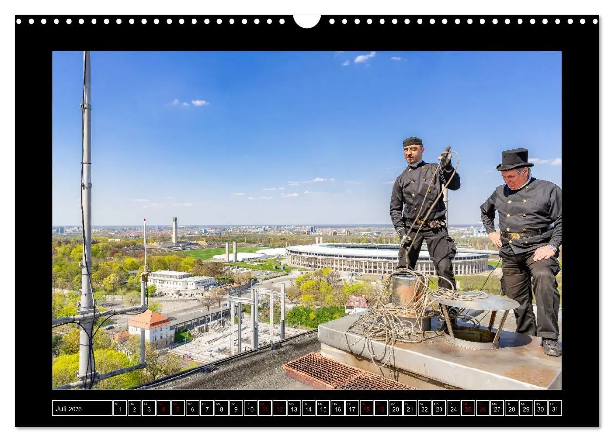 Bild: 9783457814208 | Schornsteinfeger über Berlin - Die Glücksbringer auf den Dächern...