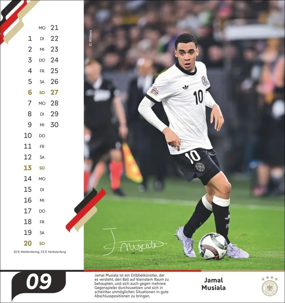 Bild: 9783756414208 | DFB Männer Postkartenkalender 2026 | Kalender | Spiralbindung | 2026