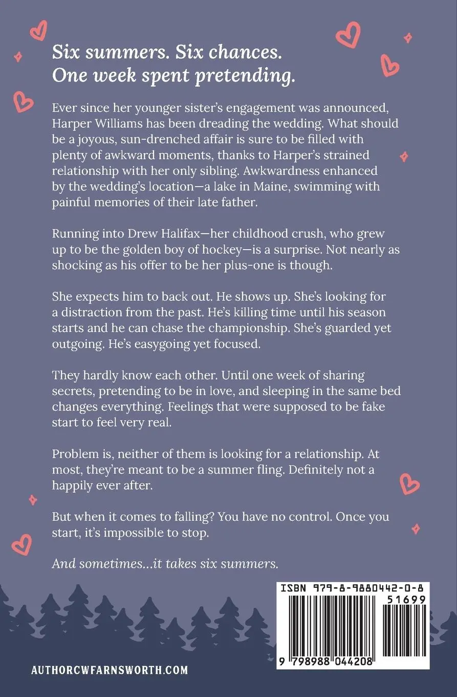 Rückseite: 9798988044208 | Six Summers to Fall | C. W. Farnsworth | Taschenbuch | Englisch | 2023