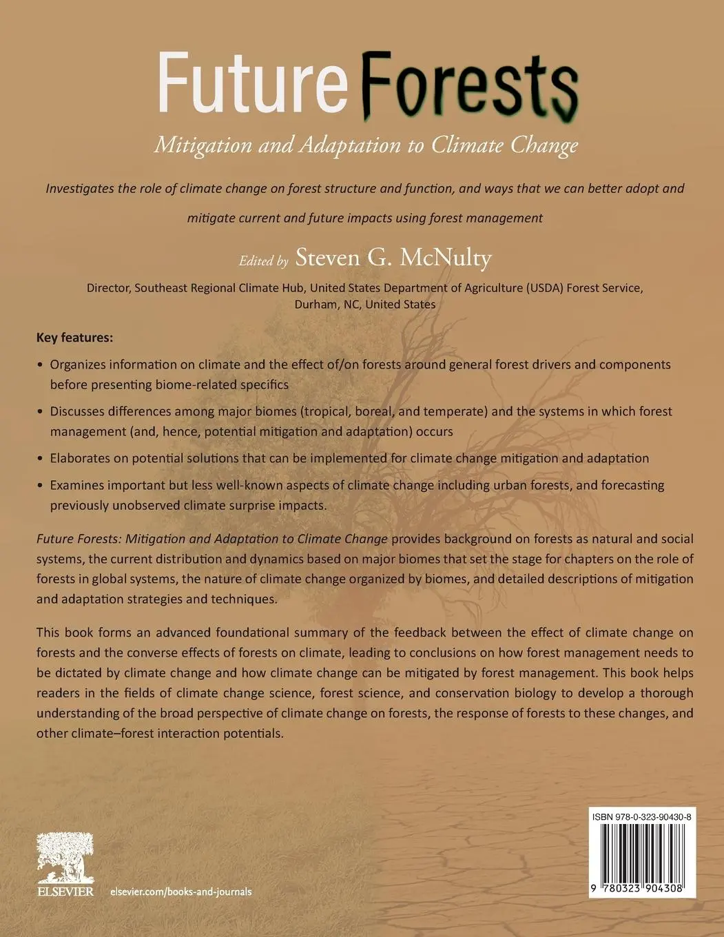 Rückseite: 9780323904308 | Future Forests | Mitigation and Adaptation to Climate Change | McNulty