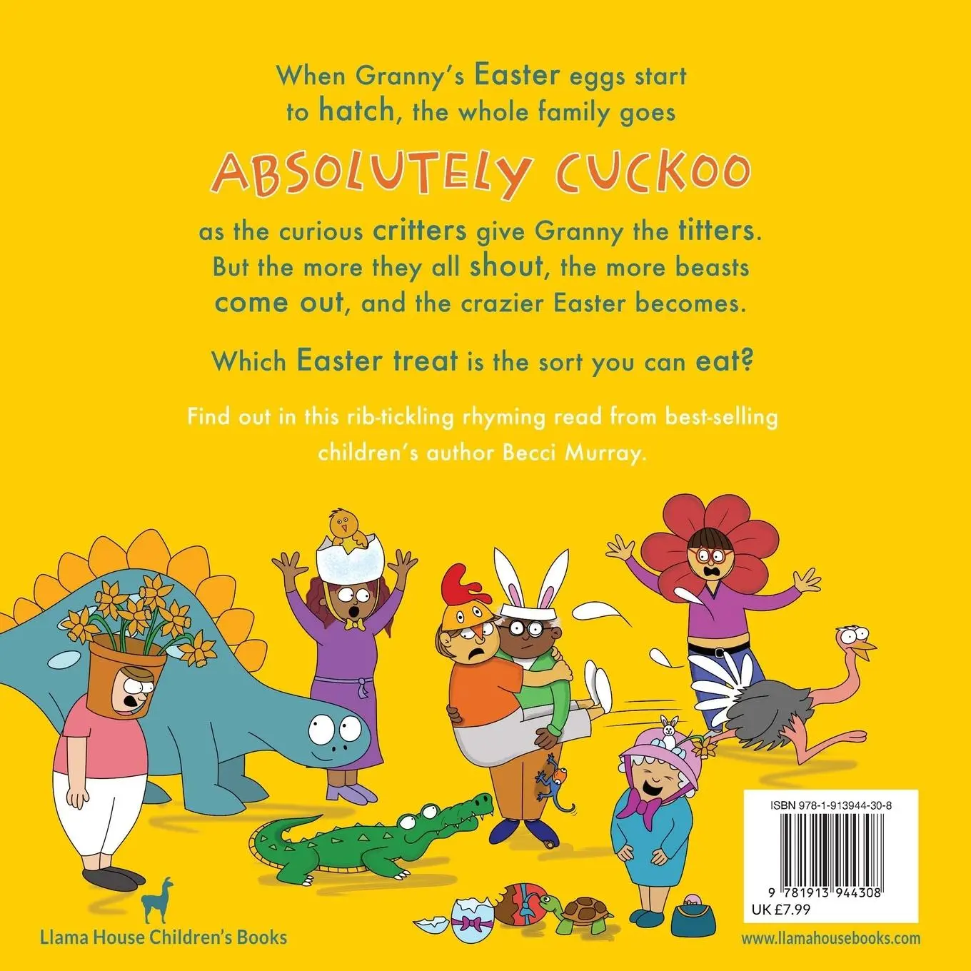 Rückseite: 9781913944308 | Granny's Easter Eggs Are Not the Sort Your Eat | Becci Murray | Buch