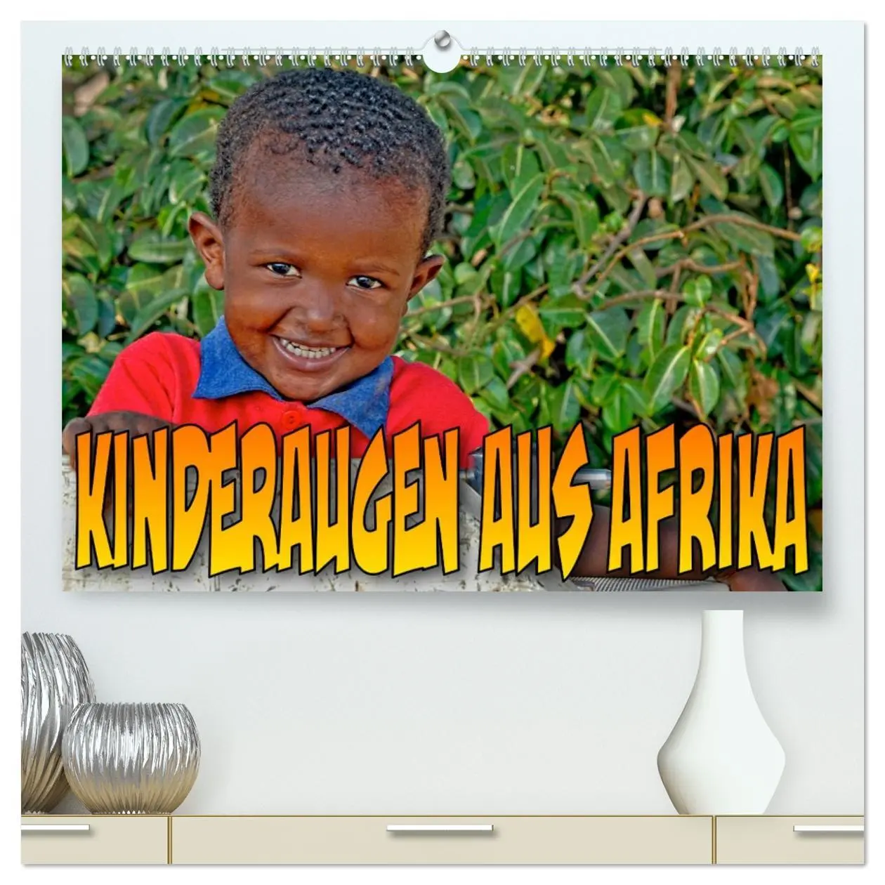 Cover: 9783457664308 | Kinderaugen aus Afrika (hochwertiger Premium Wandkalender 2026 DIN...