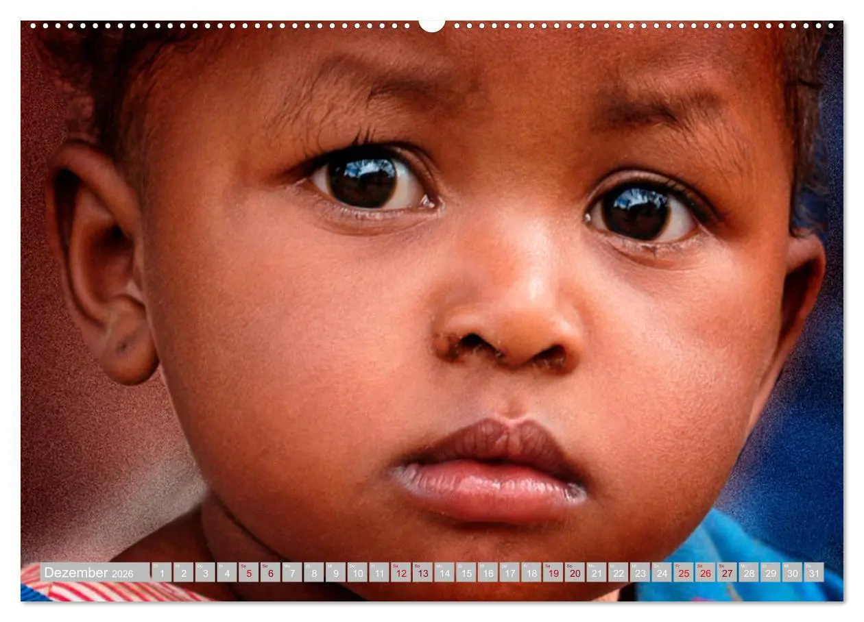 Bild: 9783457664308 | Kinderaugen aus Afrika (hochwertiger Premium Wandkalender 2026 DIN...