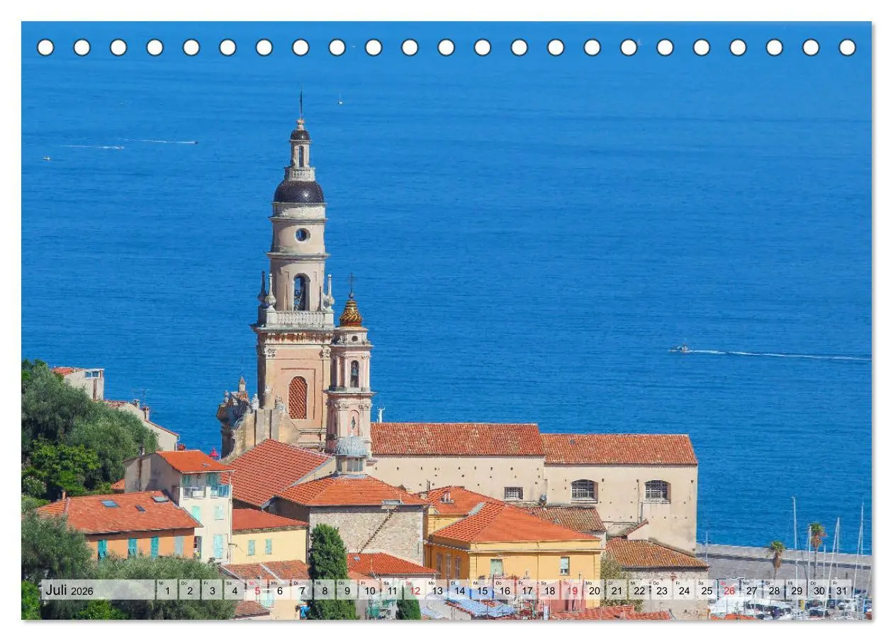 Bild: 9783457804308 | Südfrankreich - Côte d'Azur (Tischkalender 2026 DIN A5 quer),...