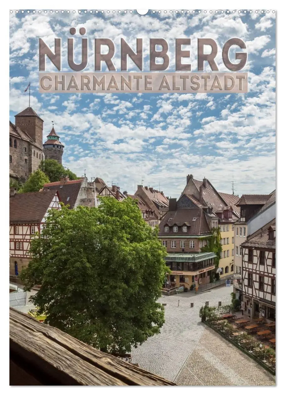 Cover: 9783516444308 | NÜRNBERG Charmante Altstadt (Wandkalender 2026 DIN A2 hoch),...