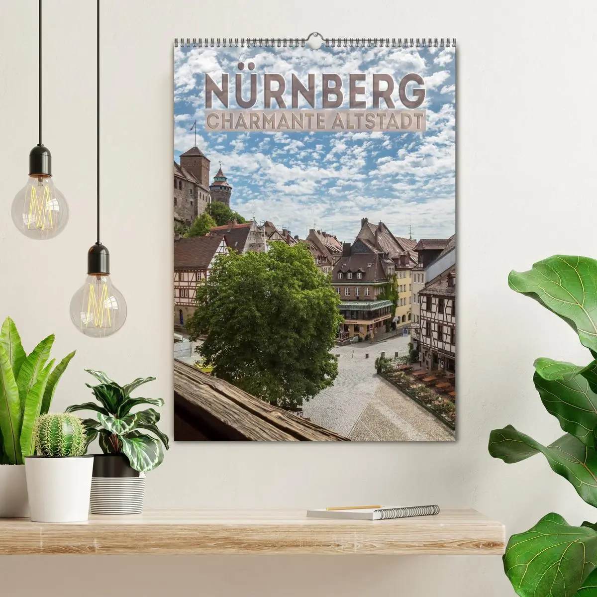 Bild: 9783516444308 | NÜRNBERG Charmante Altstadt (Wandkalender 2026 DIN A2 hoch),...