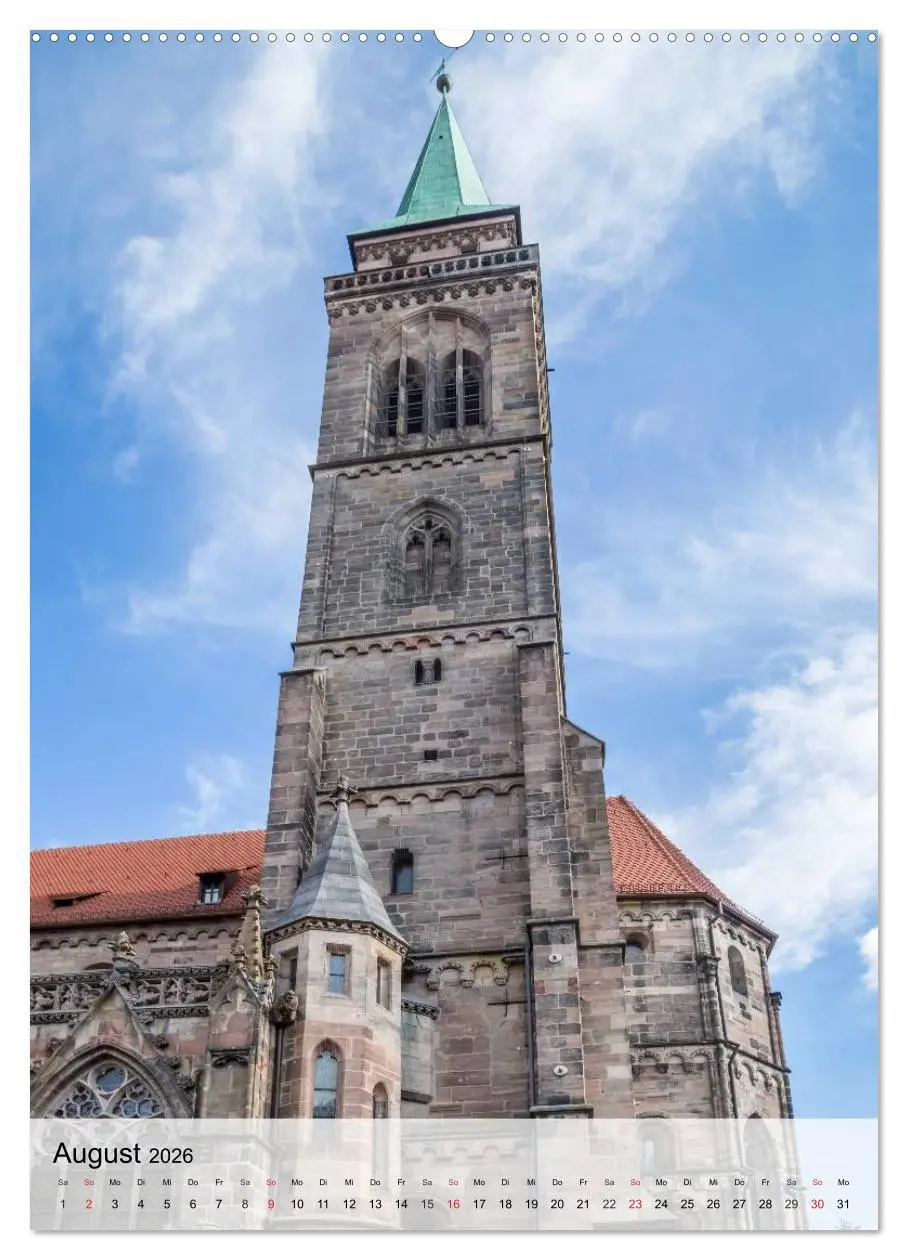 Bild: 9783516444308 | NÜRNBERG Charmante Altstadt (Wandkalender 2026 DIN A2 hoch),...
