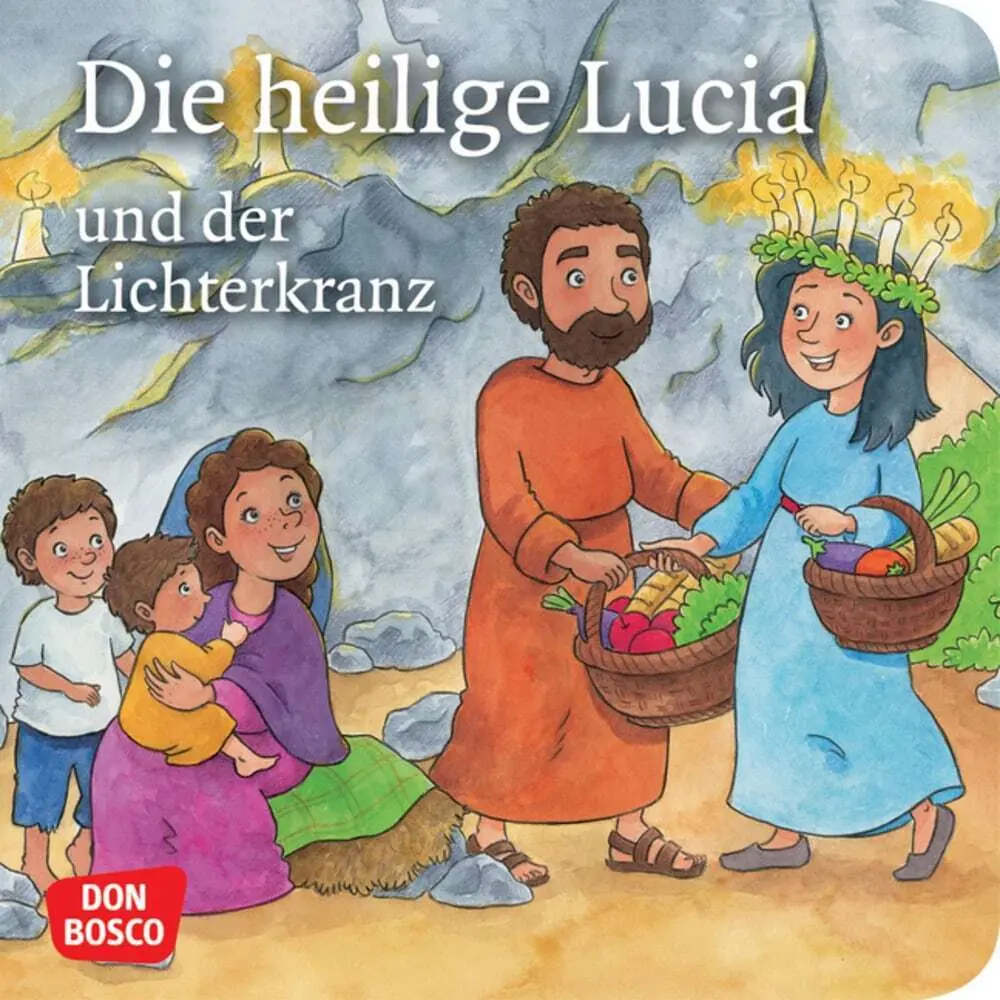 Cover: 9783769824308 | Die heilige Lucia und der Lichterkranz | Mini-Bilderbuch | Fastenmeier