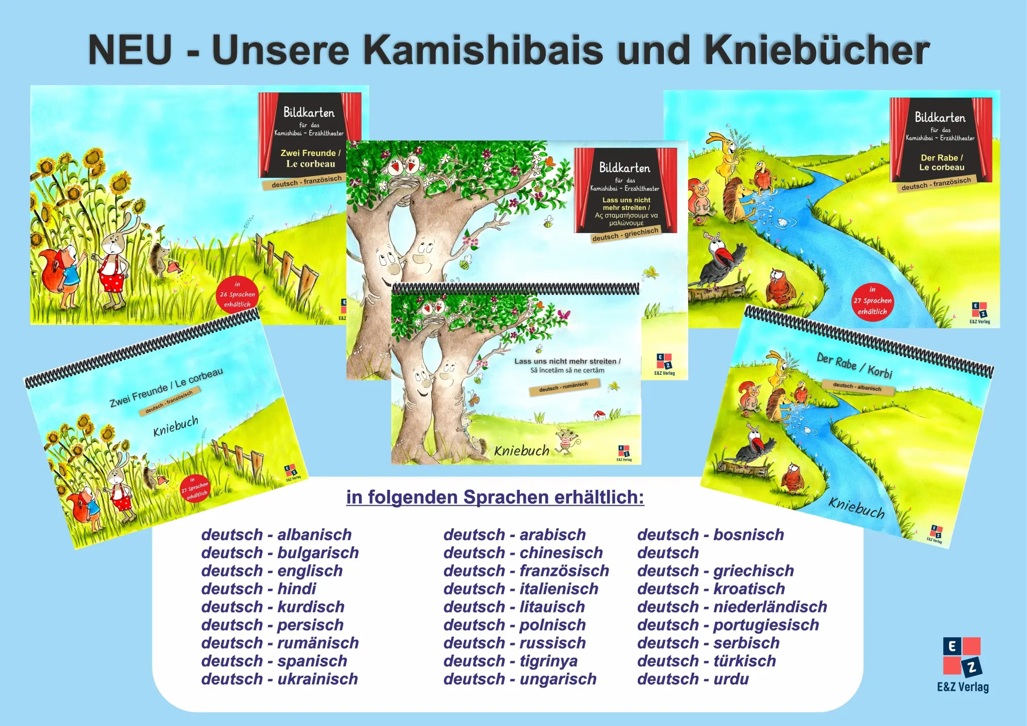 Rückseite: 4262416634408 | Zwei Freunde | Kniebuch deutsch / spanisch | Helga Momm | Taschenbuch