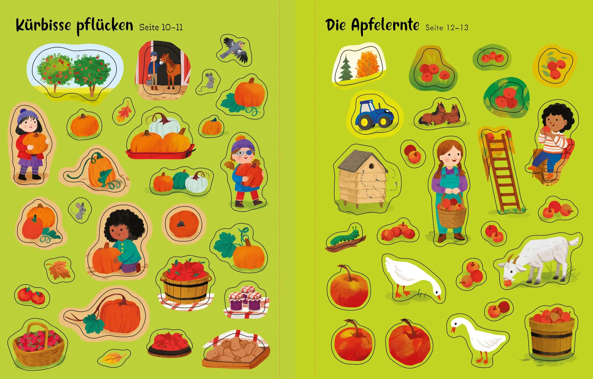 Bild: 9781035704408 | Mein erstes Stickerbuch: Bunter Herbst | Jessica Greenwell | Buch