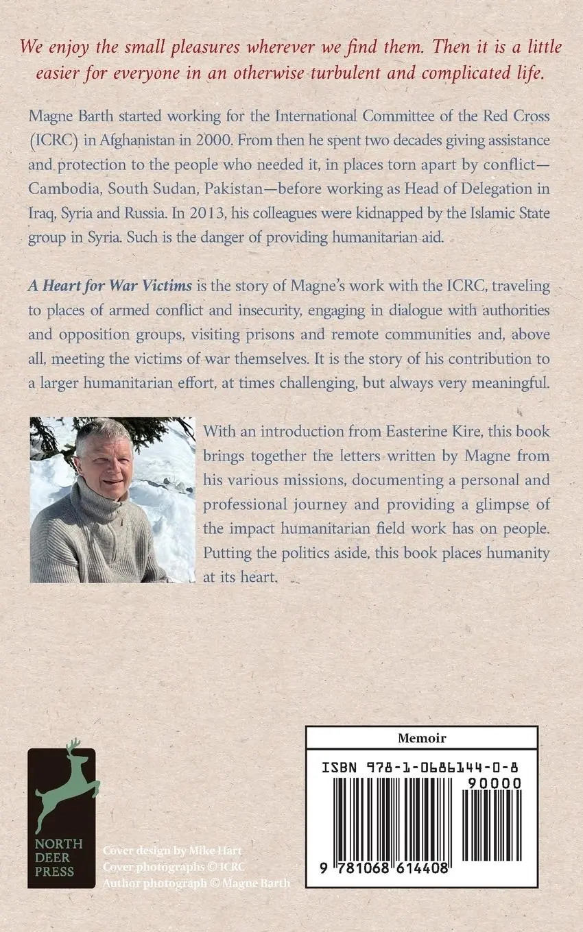 Rückseite: 9781068614408 | A Heart for War Victims | Magne Barth | Taschenbuch | Paperback | 2024