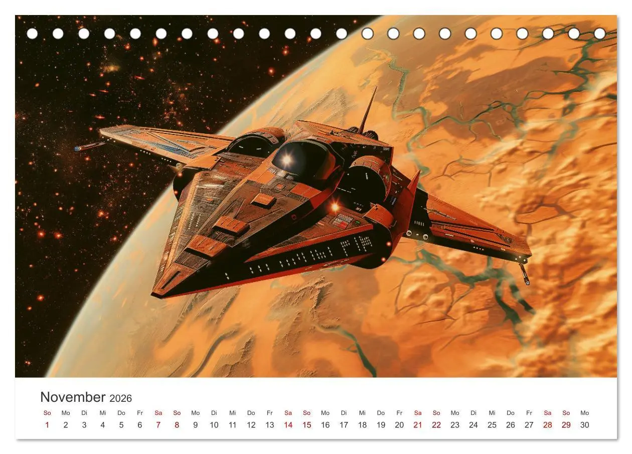 Bild: 9783457414408 | Sternenreisen - Ein kosmischer Kalender (Tischkalender 2026 DIN A5...
