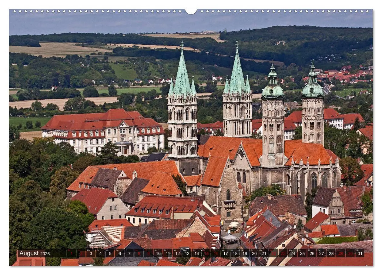 Bild: 9783457894408 | Naumburg - Kleinod an der Saale (Wandkalender 2026 DIN A2 quer),...