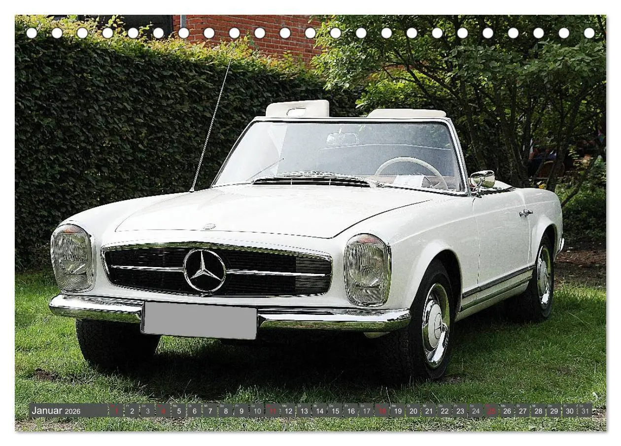 Bild: 9783457964408 | Mercedes Benz - Edle Schätzchen (Tischkalender 2026 DIN A5 quer),...