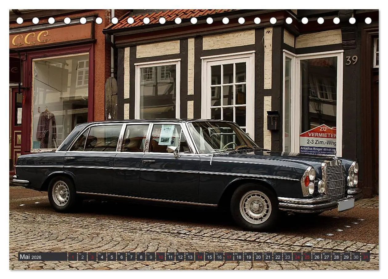 Bild: 9783457964408 | Mercedes Benz - Edle Schätzchen (Tischkalender 2026 DIN A5 quer),...
