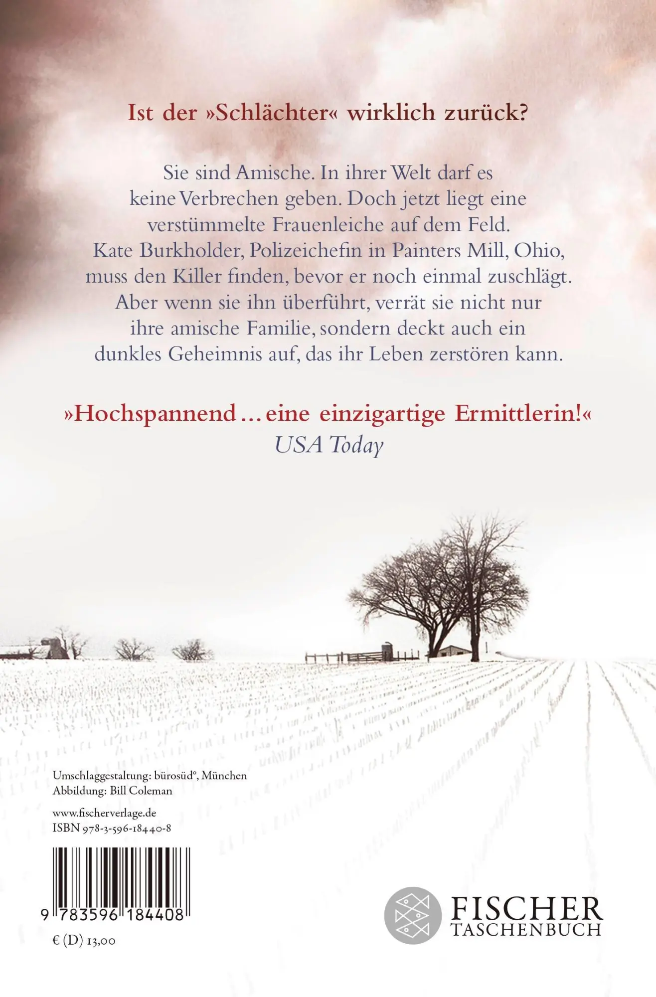 Rückseite: 9783596184408 | Die Zahlen der Toten | Linda Castillo | Taschenbuch | 432 S. | Deutsch