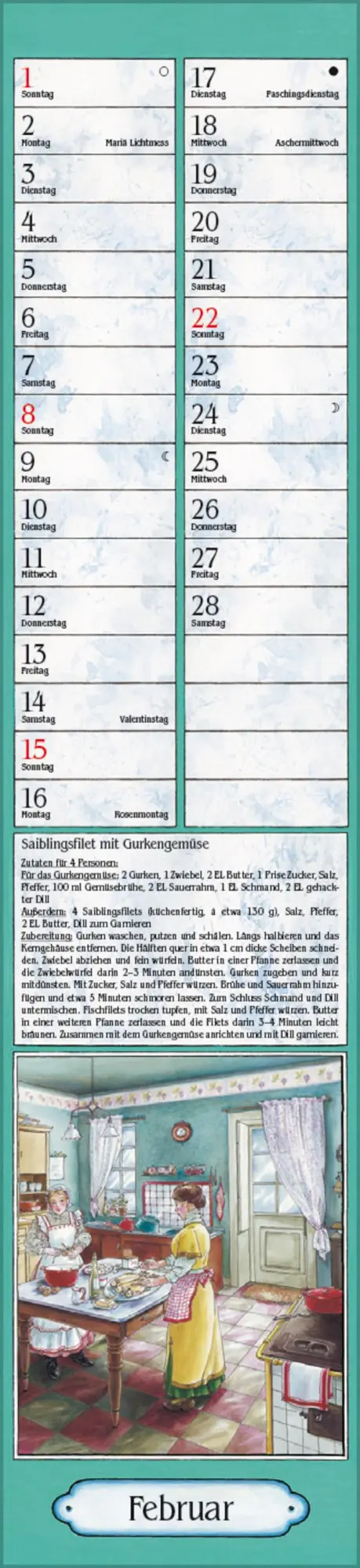 Bild: 9783731884408 | Aus Großmutters Küche Langplaner 2026 | Verlag Korsch | Kalender