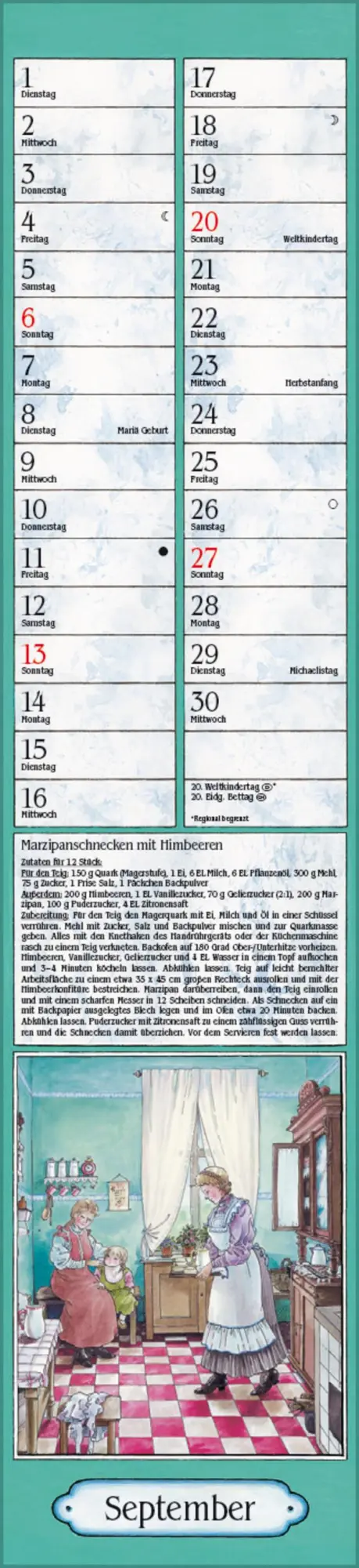 Bild: 9783731884408 | Aus Großmutters Küche Langplaner 2026 | Verlag Korsch | Kalender