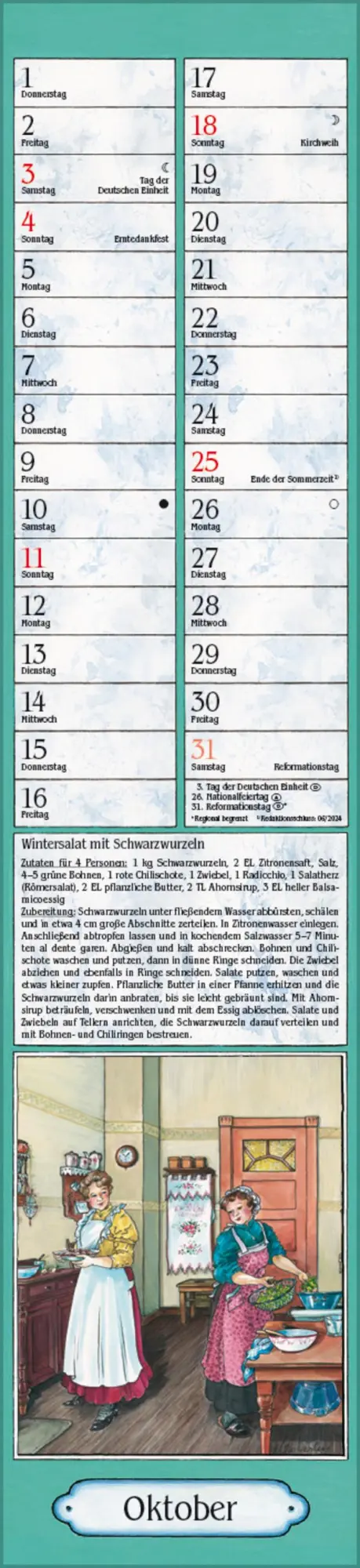 Bild: 9783731884408 | Aus Großmutters Küche Langplaner 2026 | Verlag Korsch | Kalender