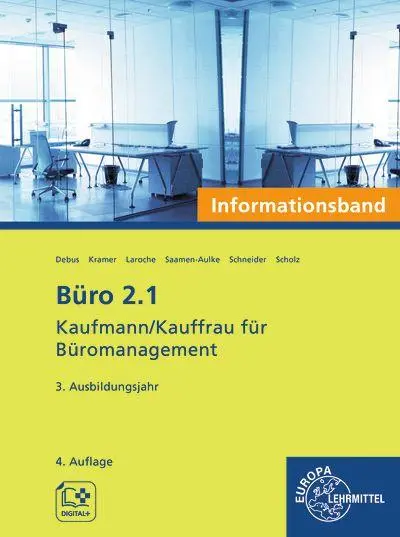 Cover: 9783808584408 | Büro 2.1 - Kaufmann/Kauffrau für Büromanagement, Informationsband,...