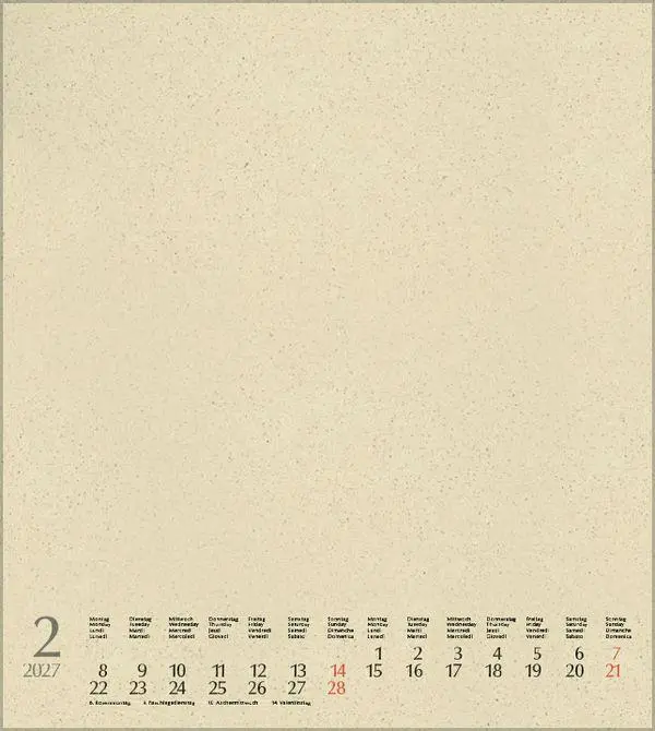 Bild: 9783819304408 | Foto-Malen-Basteln Bastelkalender Graspapier 2027 | Verlag Korsch