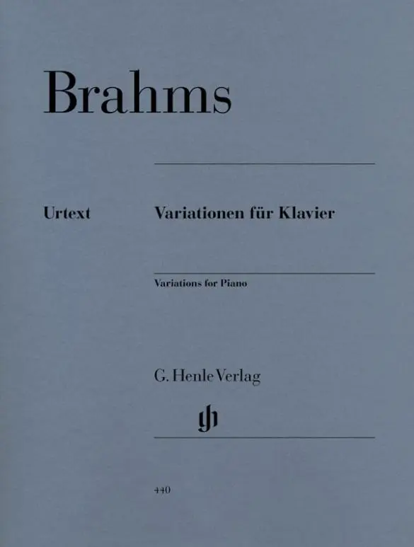 Cover: 9790201804408 | Brahms, Johannes - Variationen für Klavier | Sonja Gerlach (u. a.)