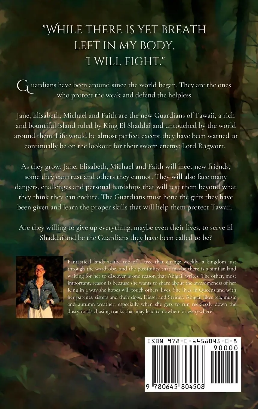 Rückseite: 9780645804508 | The Guardians of Tawaii | Abigail Sarah | Taschenbuch | Englisch
