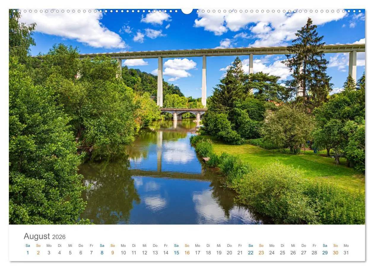 Bild: 9783457404508 | Rennsteig - Weitwanderweg (hochwertiger Premium Wandkalender 2026...