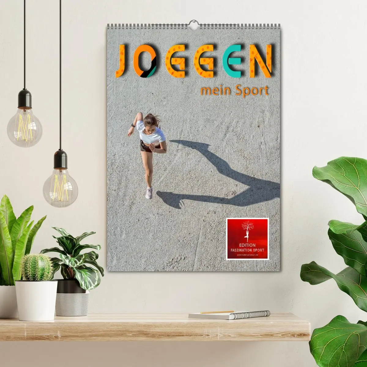 Bild: 9783516354508 | Joggen - mein Sport (Wandkalender 2026 DIN A2 hoch), CALVENDO...