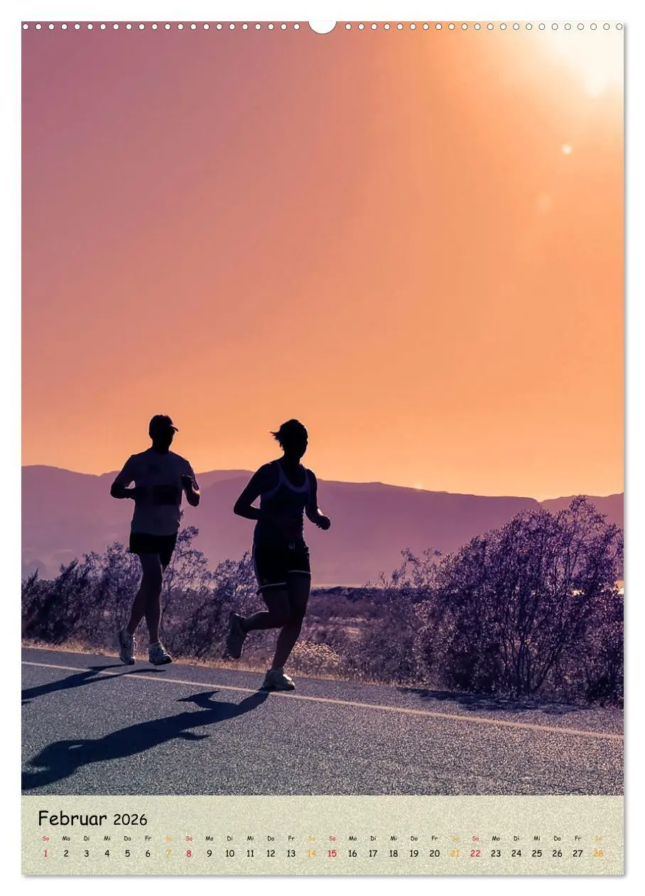 Bild: 9783516354508 | Joggen - mein Sport (Wandkalender 2026 DIN A2 hoch), CALVENDO...