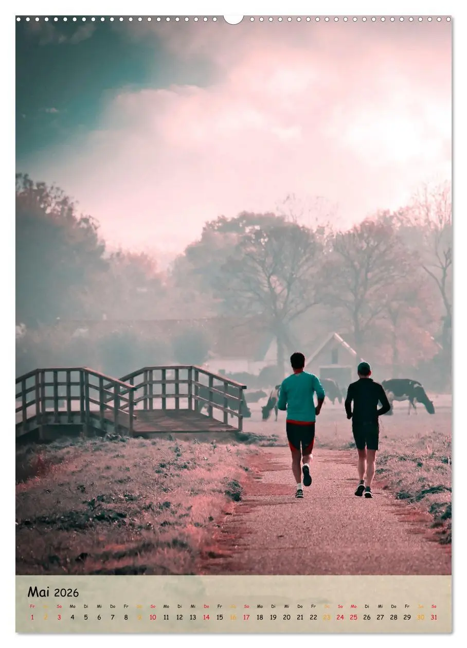 Bild: 9783516354508 | Joggen - mein Sport (Wandkalender 2026 DIN A2 hoch), CALVENDO...