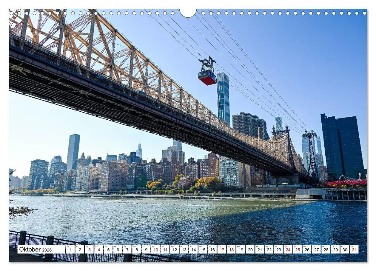 Bild: 9783516734508 | Wundervolles New York (Wandkalender 2026 DIN A3 quer), CALVENDO...