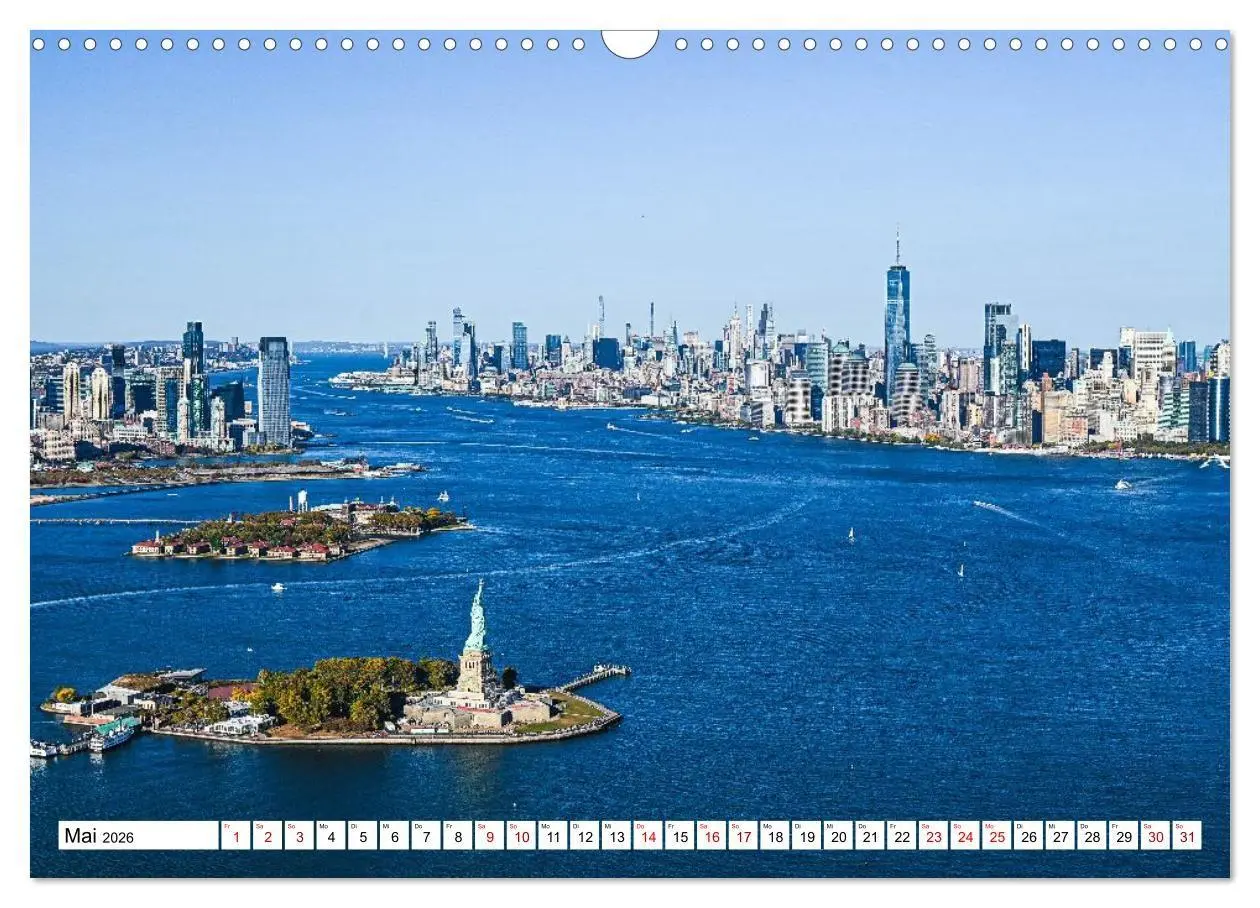 Bild: 9783516734508 | Wundervolles New York (Wandkalender 2026 DIN A3 quer), CALVENDO...
