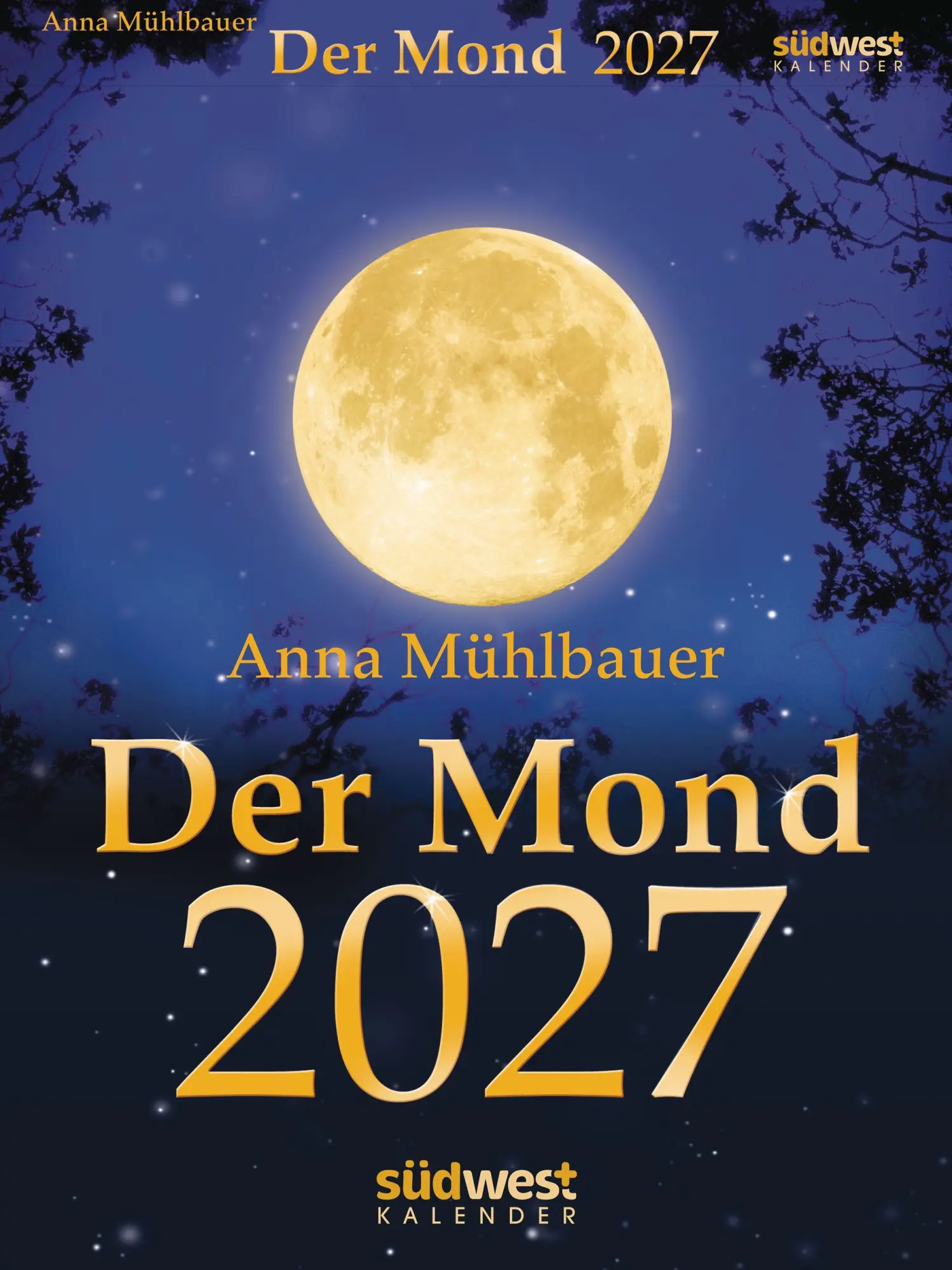 Cover: 9783517104508 | Der Mond 2027 - Tagesabreißkalender | Anna Mühlbauer | Kalender | 2027