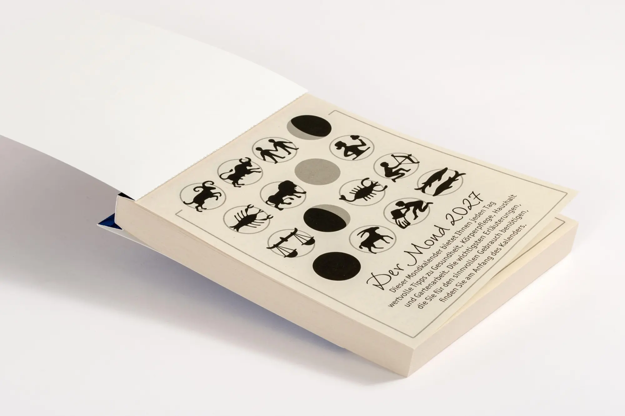 Bild: 9783517104508 | Der Mond 2027 - Tagesabreißkalender | Anna Mühlbauer | Kalender | 2027