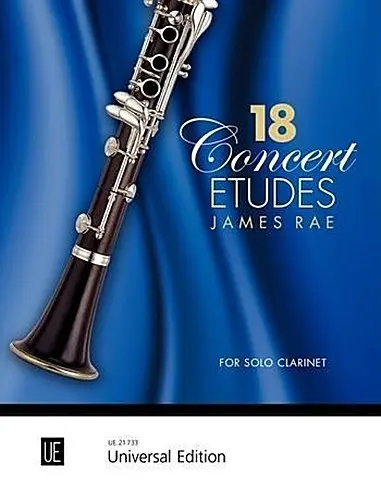 Cover: 9783702474508 | 18 Concert Etudes | James Rae | Noten Partitur | Buch