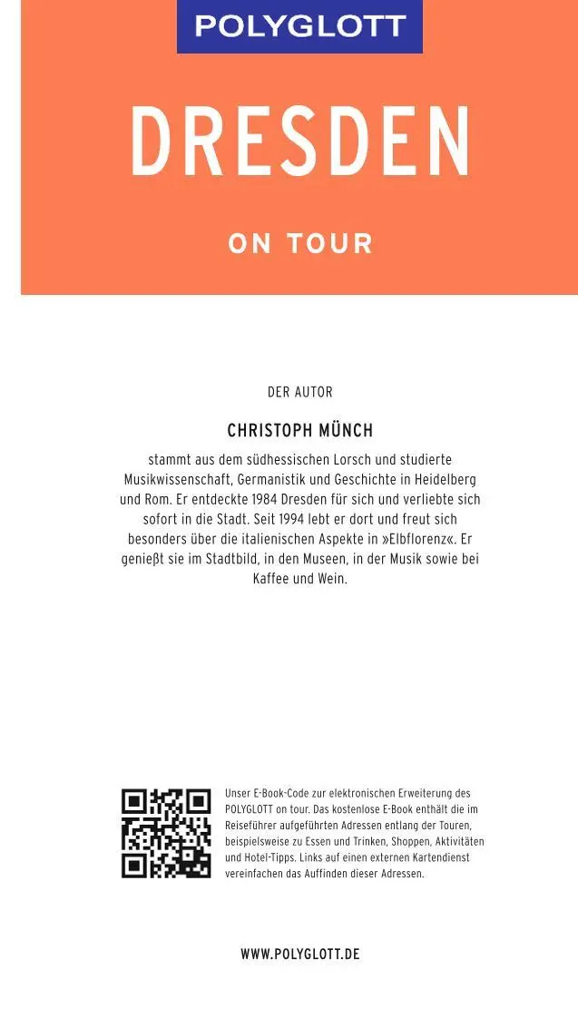 Bild: 9783846404508 | POLYGLOTT on tour Reiseführer Dresden | Christoph Münch | Taschenbuch