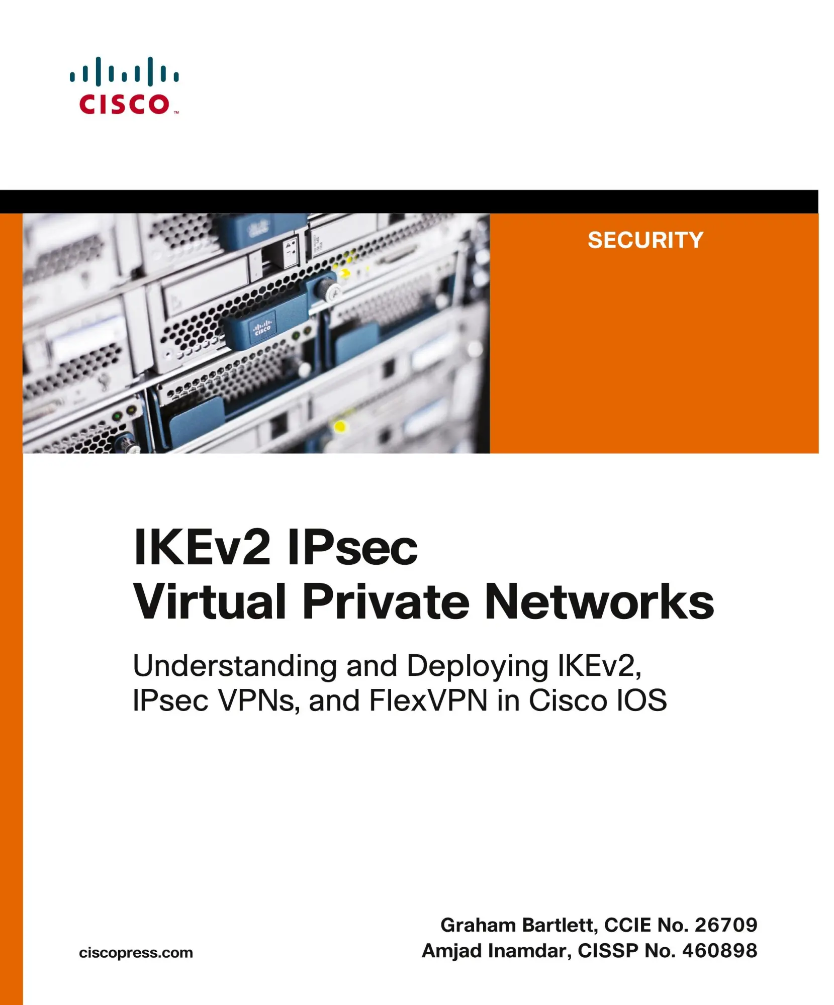 Cover: 9781587144608 | IKEv2 IPsec Virtual Private Networks: Understanding and Deploying...