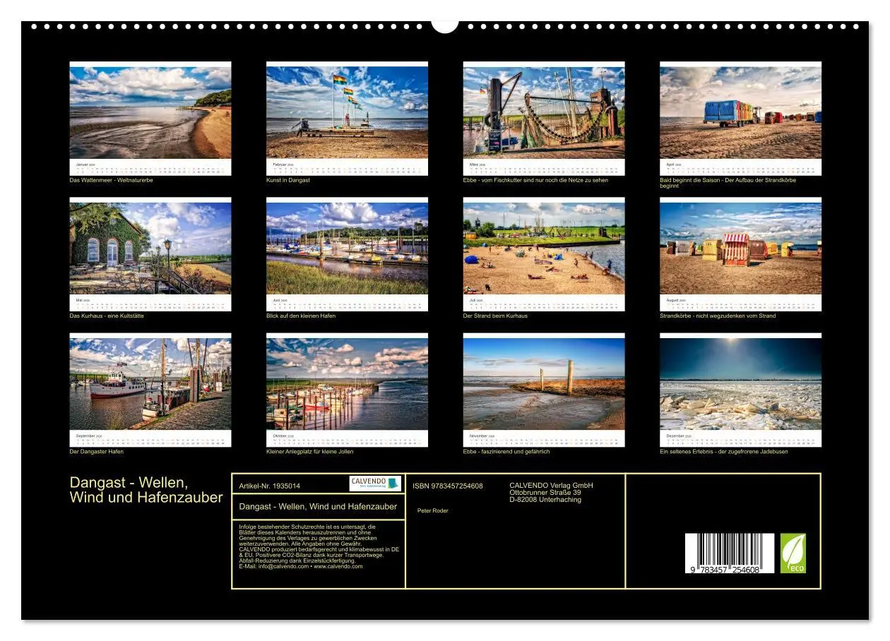 Bild: 9783457254608 | Dangast - Wellen, Wind und Hafenzauber (hochwertiger Premium...