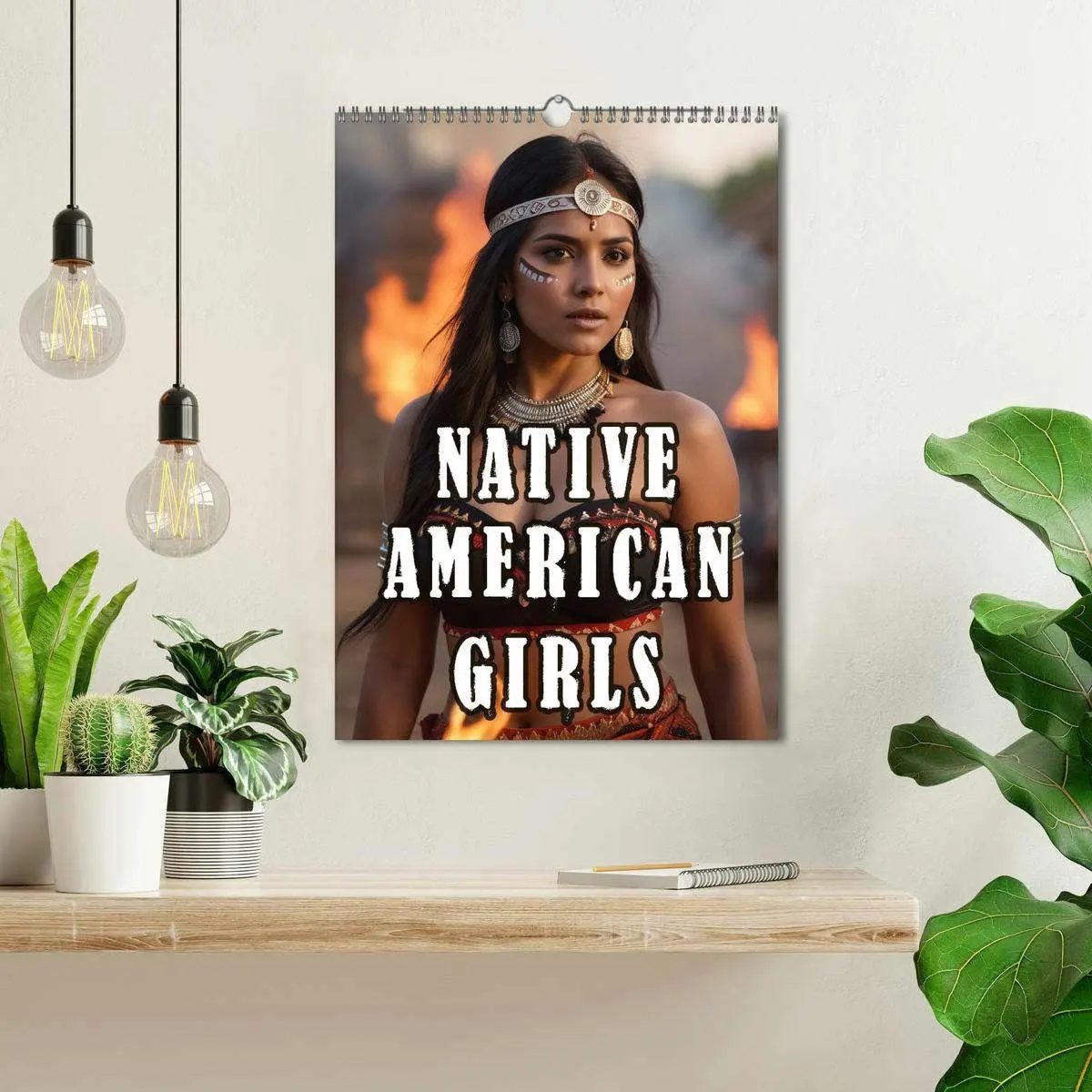 Bild: 9783516274608 | Native American Girls (Wandkalender 2026 DIN A3 hoch), CALVENDO...