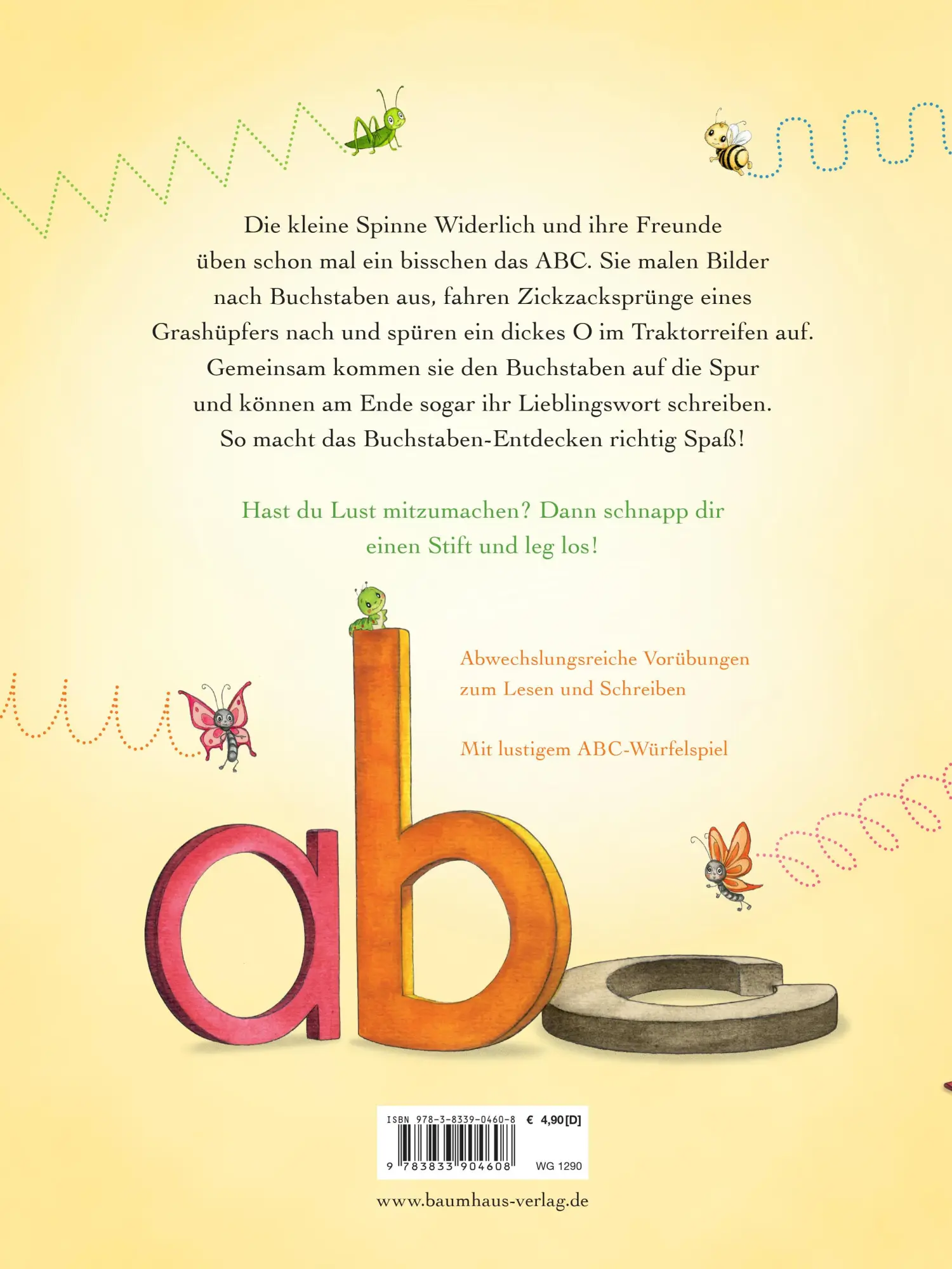 Bild: 9783833904608 | Die kleine Spinne Widerlich - Meine ersten Buchstaben | Diana Amft